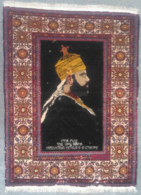 Alfombra Sirio Menelik II 126x175 CM – Años Primero '900