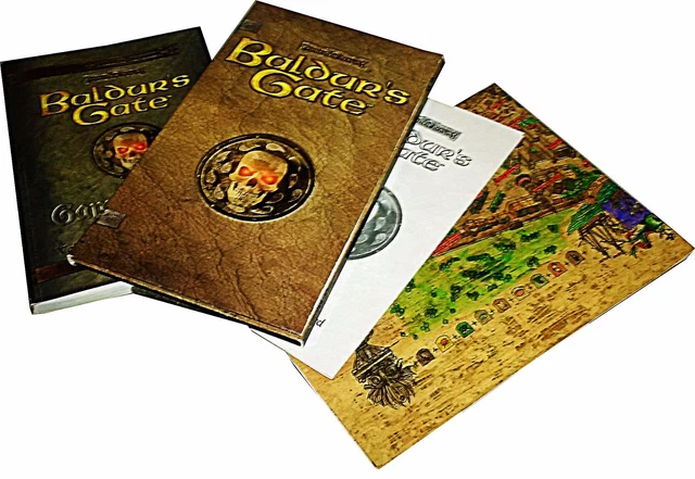 Baldur's Gate : Forgotten Realms PC VINTAGE 1998 avec