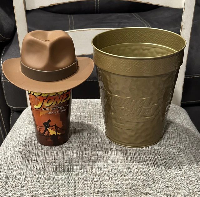 CINEMARK INDIANA JONES and the Dial of Destiny Promo Cup & Popcorn