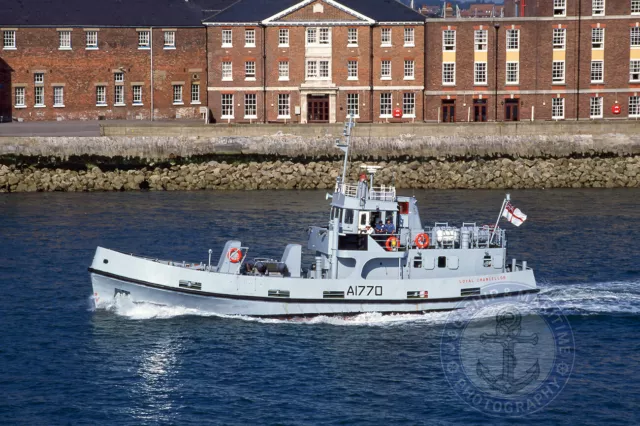 Royal Navy Fleet Tender LOYAL CHANCELLOR (A1770) - 6x4 (10X15) Photograph