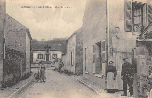 Cpa 60 Blaincourt Les Precy / Rue De La Mare