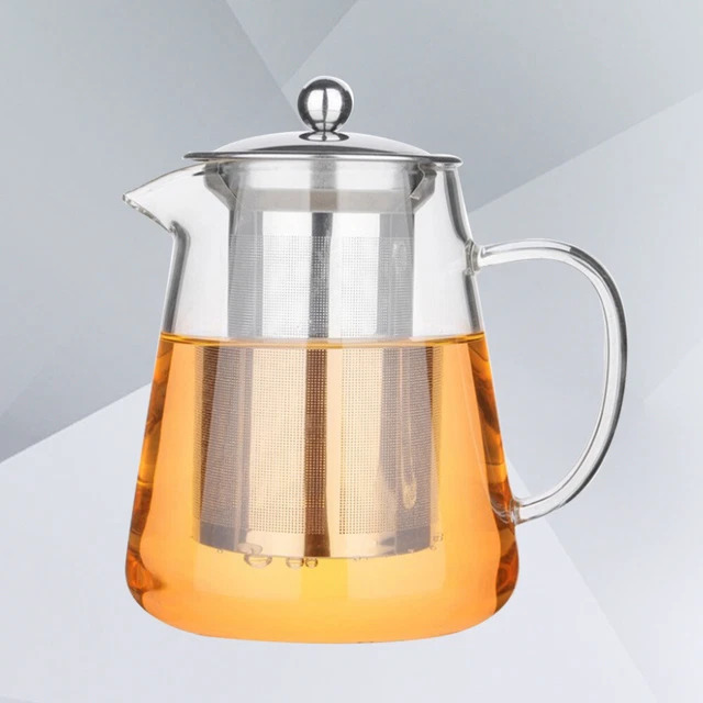 Bollitore da tè in vetro stoviglie da tè kungfu brocca da tè borosilicato alto