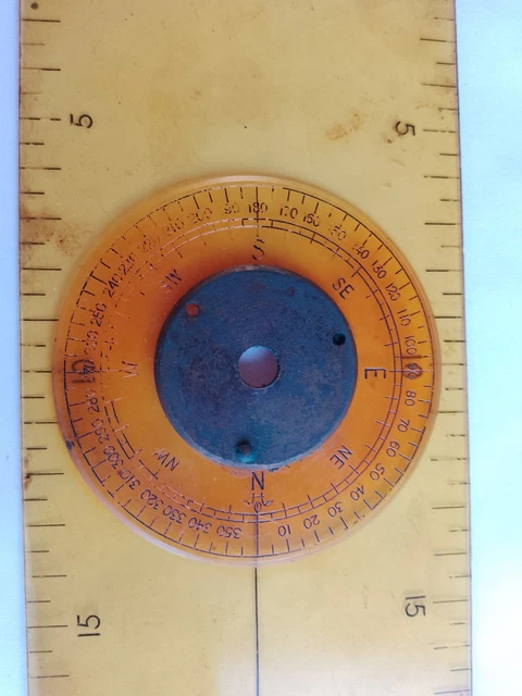 Protractor Ww1 WW1 RFC NAVIGATOR'S Bigglesworth Mk 1 Acetate Protractor £19.07 ...