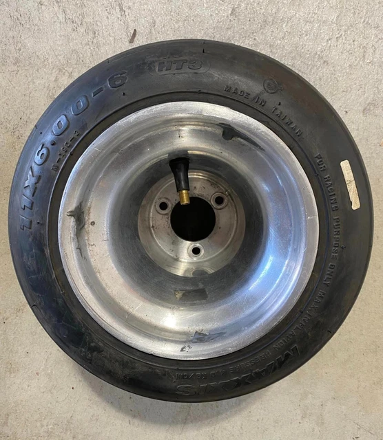 1 MAXXIS 11 x 6.00-6 Tire Wheel Go Kart racing Cart Drift Trike Barstool