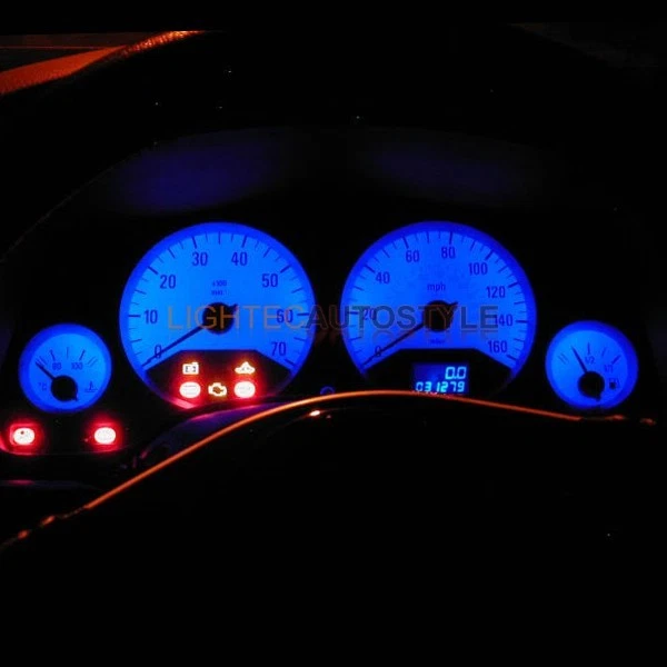 VAUXHALL ASTRA G Blue Full Led Dash Conversion Kit (Red White Green