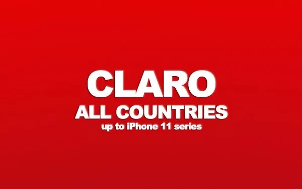 Claro iPhone Unlock Service 7 8 X XR XS 11  Pro Max