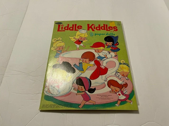 Liddle kiddles paper dolls cheap