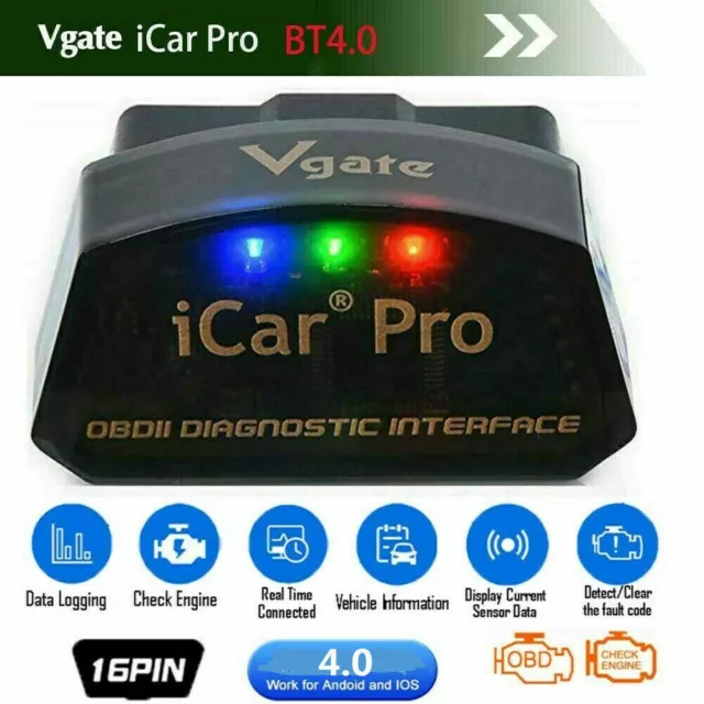 Vgate iCar Pro4.0 BIMMERCODE For BMW Coding OBD2 Scanner Code Reader Android&iOS