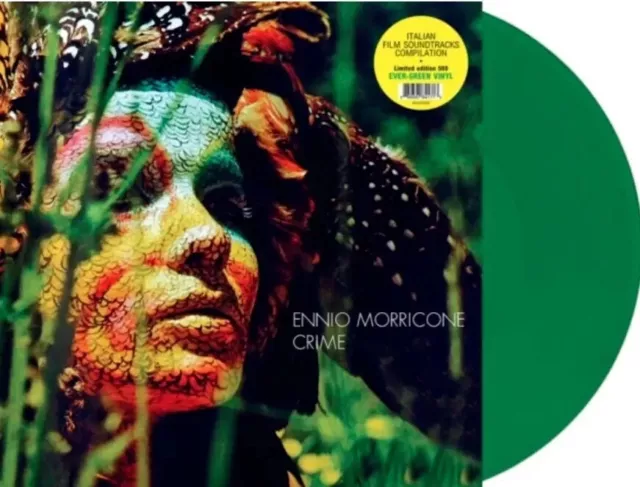 Ennio Morricone – Crime Limited green LP Album vinyl record compilation 2022