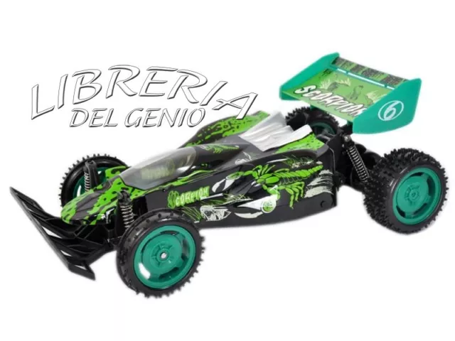 Auto Macchina Elettrica Buggy Radiocomandata Rc 1:10 Rtr Off Road 4X4 Scala 1 10