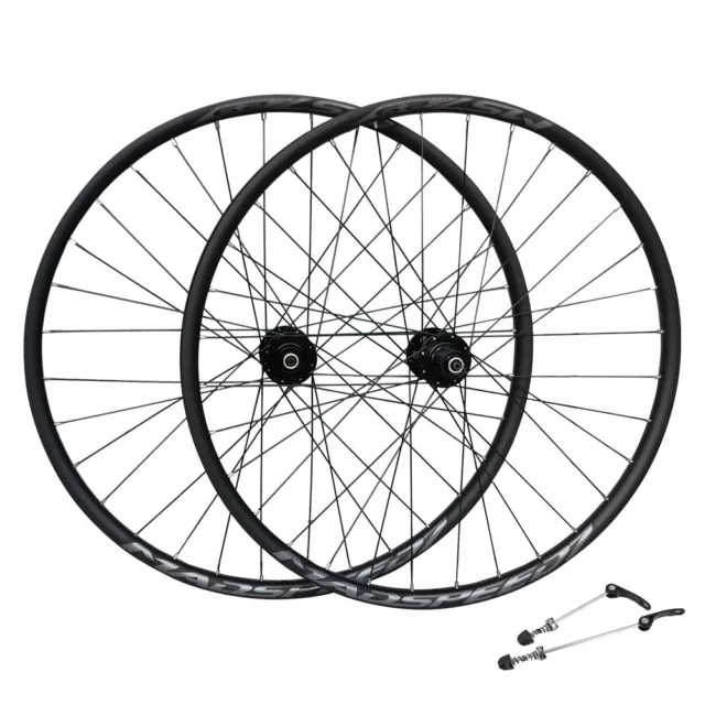 QR 29" 29er (ETRTO 622x20) MTB Bike Front Rear DISC Wheel Set 7/8/9/10/11 Speed