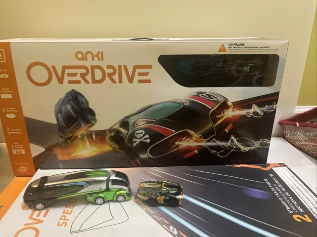 Anki Overdrive Starter Kit + Speed Kit + freewheel truck + big bang car