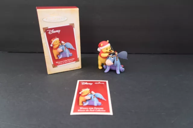 Hallmark Disney Wings For Eeyore 2004 Winnie Pooh Keepsake Ornament Collection