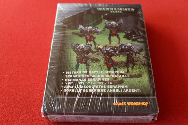 Spiele Workshop Warhammer 40k Sisters of Battle Sisters Seraphim Squad Metal OOP