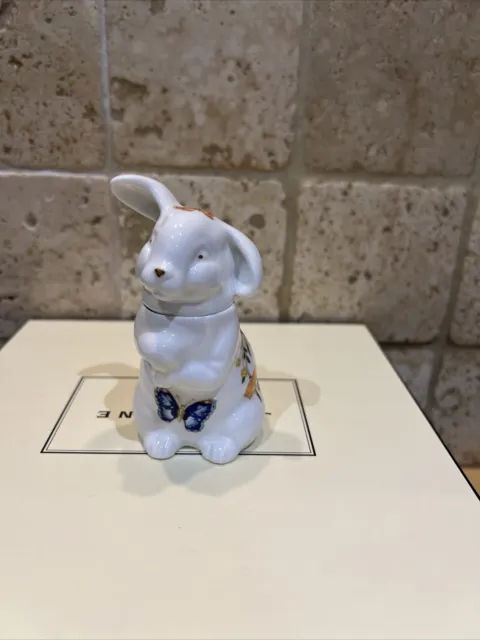 AYNSLEY COTTAGE GARDEN Fine bone China trinket box Bunny RABBIT