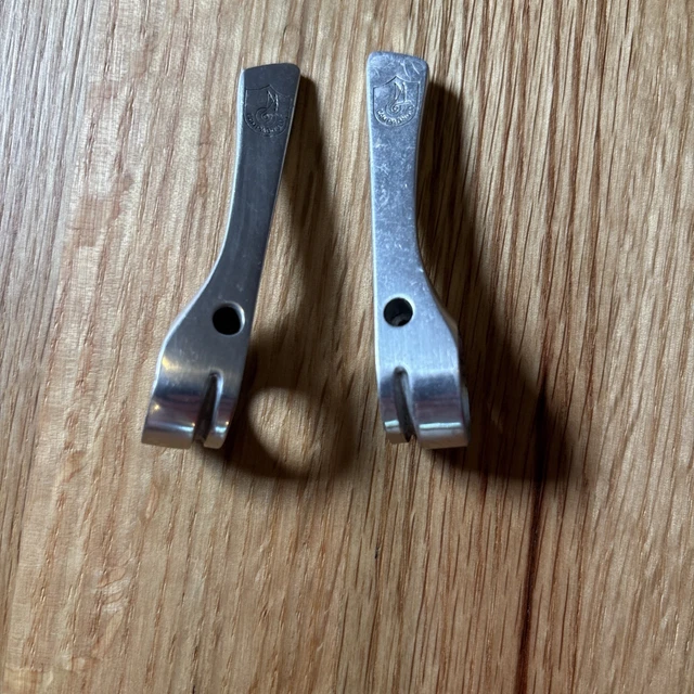Commande De Vitesses Campagnolo C Record Syncro – Vintage Tube De Friction – Argent