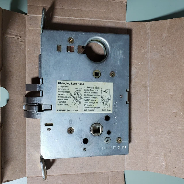SCHLAGE Classroom Mortise Lock - Case Only - L9070LB