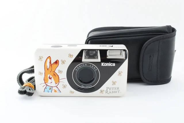 MINT] KONICA K-MINI Peter Rabbit Point & Shoot 35mm Film Camera w