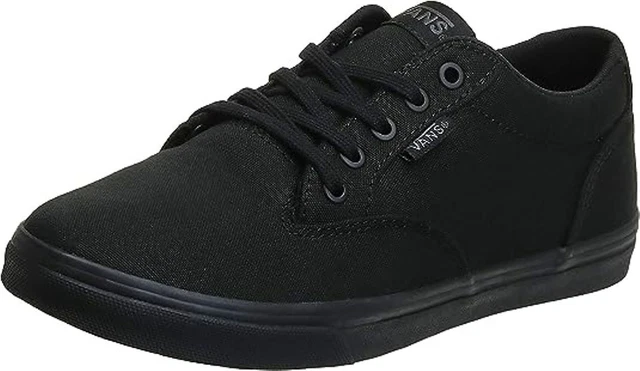 VANS VULCANISED SKATE Sneaker Shoes Black KRESS Sizes UK 3