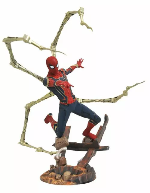 Iron Spider-Man Statue Avengers Infinity War Marvel Premier Diamond Select 30 Cm