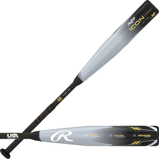 NEW RAWLINGS 2024 ICON Baseball Bat USA 10 Drop 2 5/8