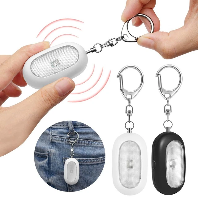 Alarma de luz decibelios advertencia exterior autodefensa alarma seguridad protección alerta