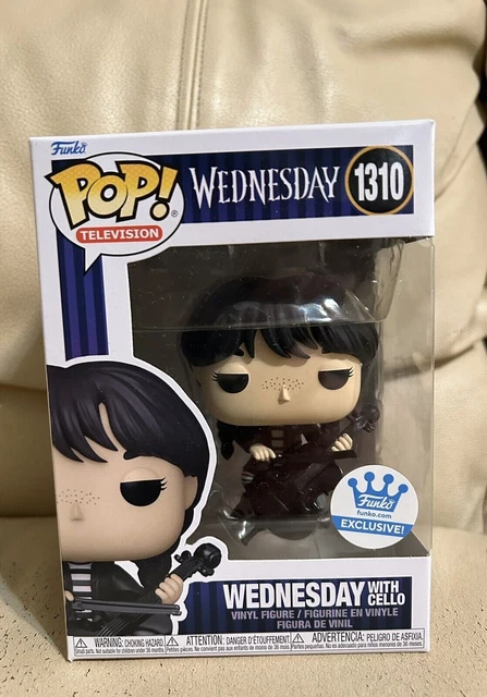 Funko POP! Wednesday 1310# Wednesday Addams with Cello Vinyl Action Figures