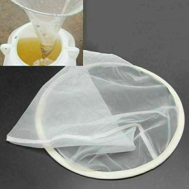 Fiber Bee Beekeeping Honey Strainer Net 35*40cm Screen R4Y6 T5P2,✨ J2Y9