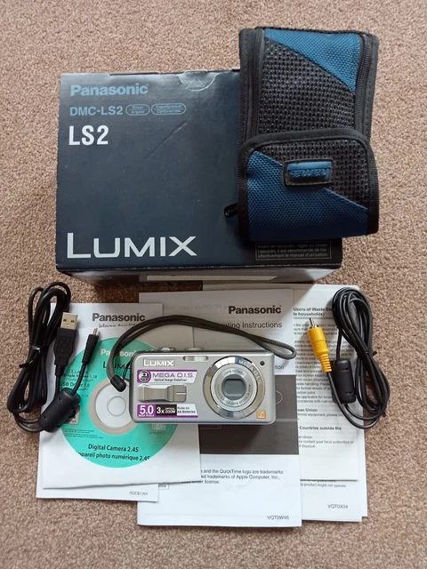 PANASONIC DMC-LS2 DIGITAL Camera £16.00 - PicClick UK