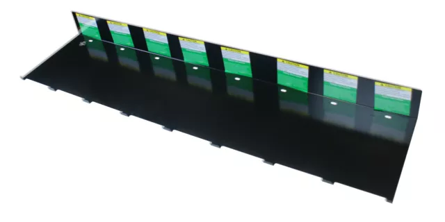 Enhance Bin Security with SLD, 48" Plate for 8 Gravity Bins TRADE FIXTURES