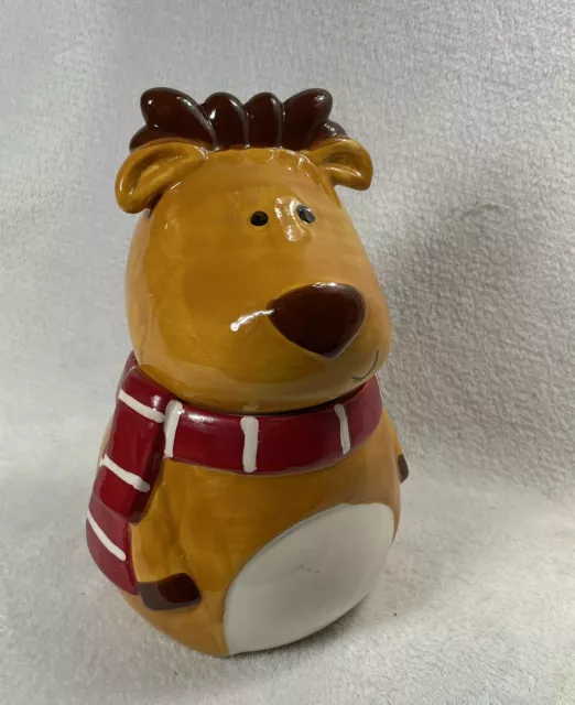 Ceramic Reindeer Cookie Jar by David’s Cookies