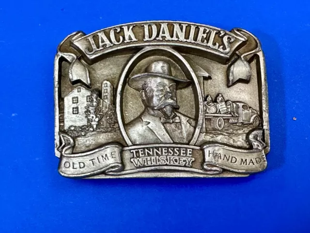 Jack Daniels Tennessee Whiskey Old No7 vintage C-190 Bergamot belt buckle 2