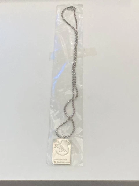 [Rare] Neon Genesis Evangelion Accessory Seele Nerv Necklace
