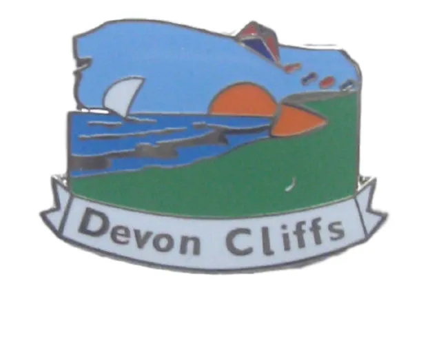 Devon Cliffs Quality Enamel Lapel Pin Badge