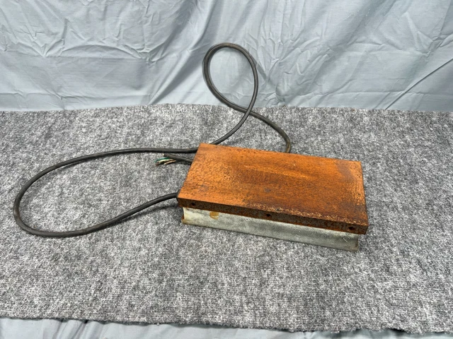 Walker 6" x 12" Permanent Magnetic Chuck, Made in USA, Surface Grinder AS IS (T2