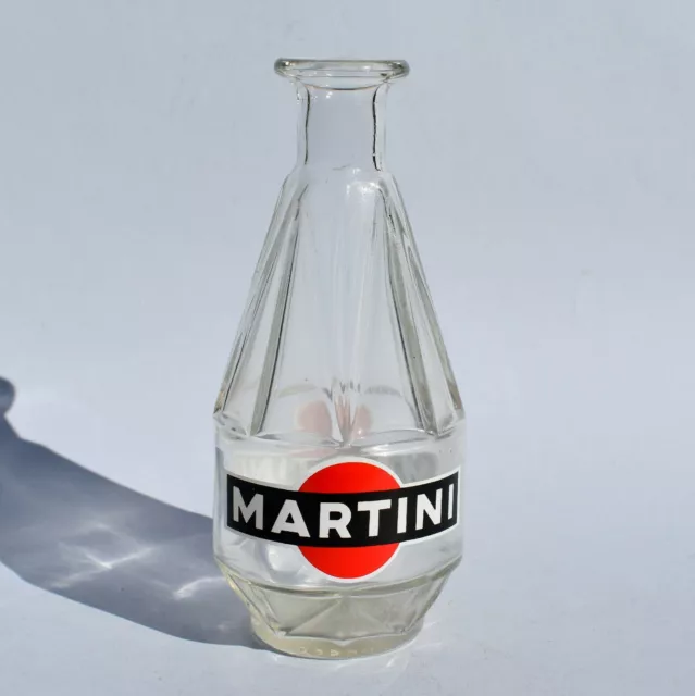 Carafe MARTINI black and red - bistro advertising object