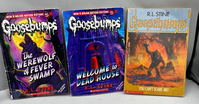 CHILDREN'S BOOK GOOSEBUMPS Set by R. L. Stine Paperback Books Mixed Lot ...