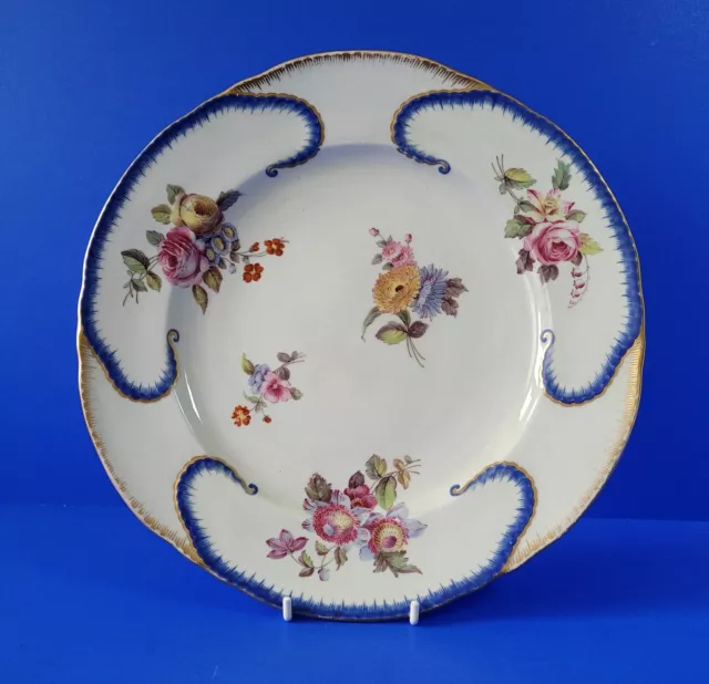 Copeland bone china dinner plate, after a Sevres pattern 25cm  c1890