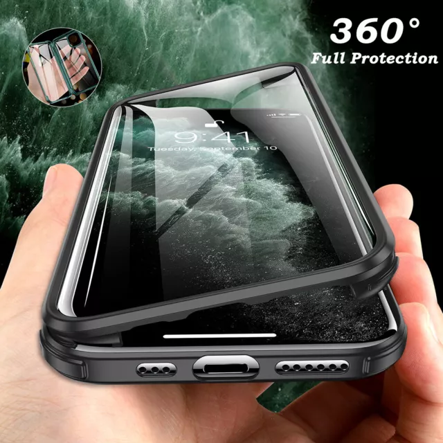 360 Full Body Protect Case For iPhone 12 13 11 Pro Max XR SE 8 Shockproof Cover