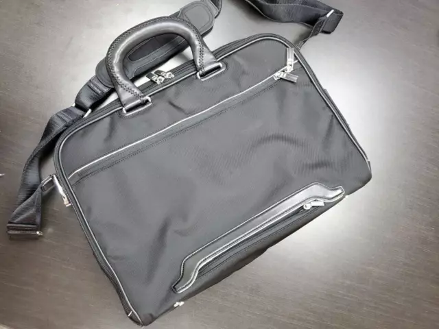 Tumi Alpha Ballistic Nylon Briefcase Shoulder Bag
