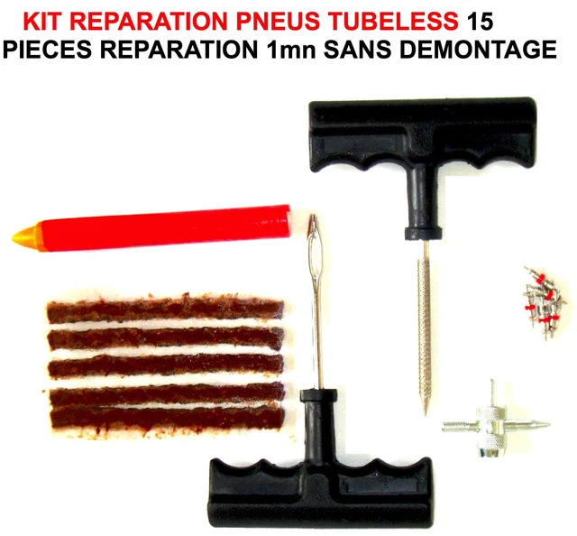 SPECIAL QUAD ATV Polaris Kymco Tubeless Tire Repair Kit In 1Mn! 15