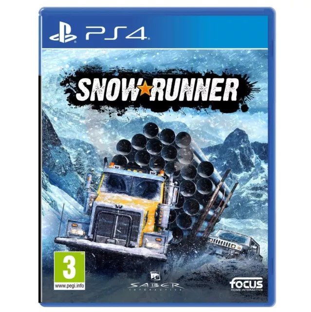 Snowrunner Ps4 Gioco Italiano Playstation 4 Mudrunner Truck Camion Eu Nuovo