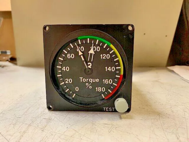 Aircraft ZF560 Lynx TQ Torque Indicator Gauge NDN7684-06 6620-99-723-1651