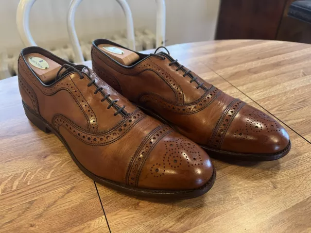 Allen Edmonds Strand Walnut Size 12 D