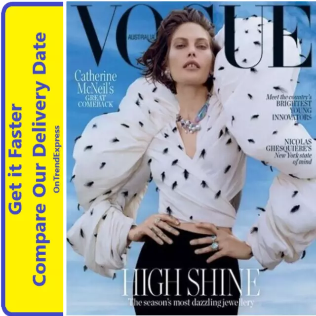 VOGUE AUSTRALIA MAGAZINE November 2022 Catherine McNeil's
