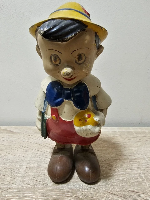 Pinocchio ancien jouet en bois 60cmx13cm - Jeux & Jouets Pinocchio ancien jouet en bois 60cmx13cm - Jeux & Jouets