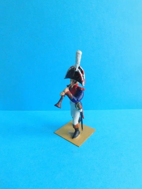 2 Soldats de plomb ALMIRALL premier empire 54mm