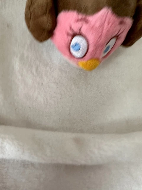 Star Wars - Agry Birds - rosa - principessa Leila - uccellino - peluche - molto buono