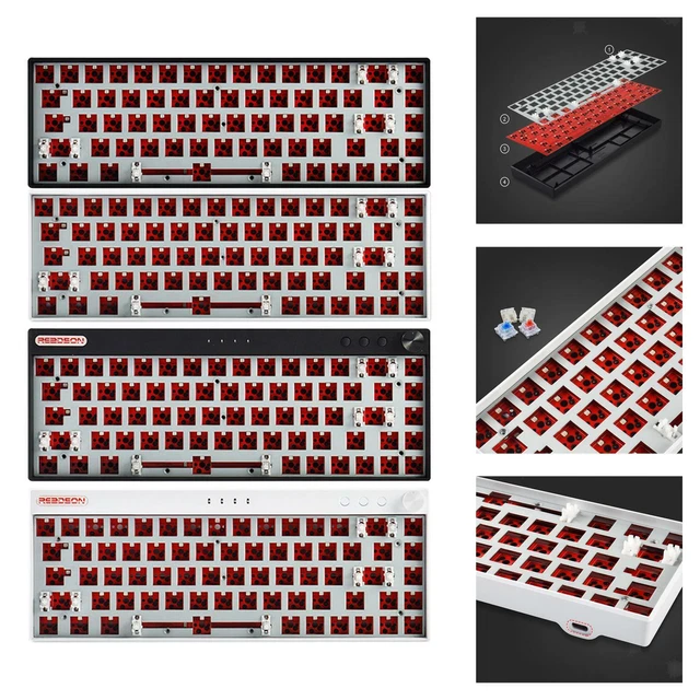 DIY MECHANICAL KEYBOARD Kit 3 Wireless 2.4G/Bluetooth 5.0 for Laptop