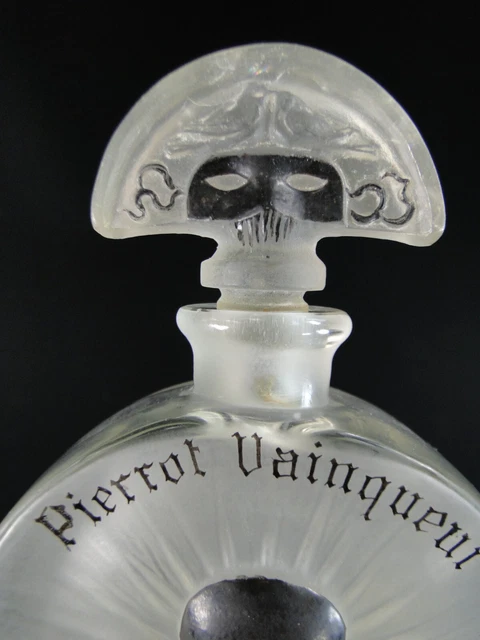 Collier Ancien Victorien 19ème Siècle - Flacon De Parfum Avec Pierres Précieuses